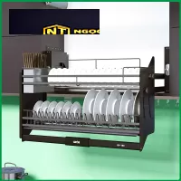 Giá bát nâng hạ nan dẹt inox 304